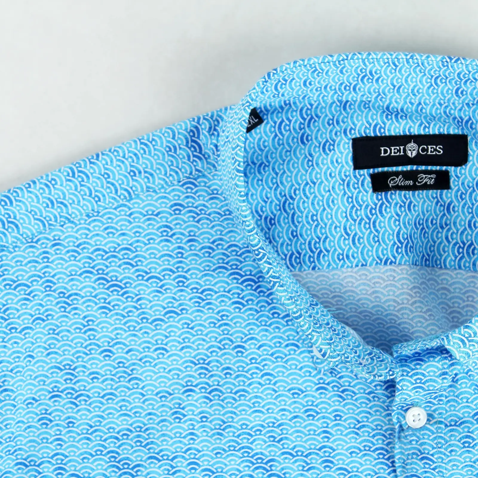 پیراهن مردانه آبی کد 1A