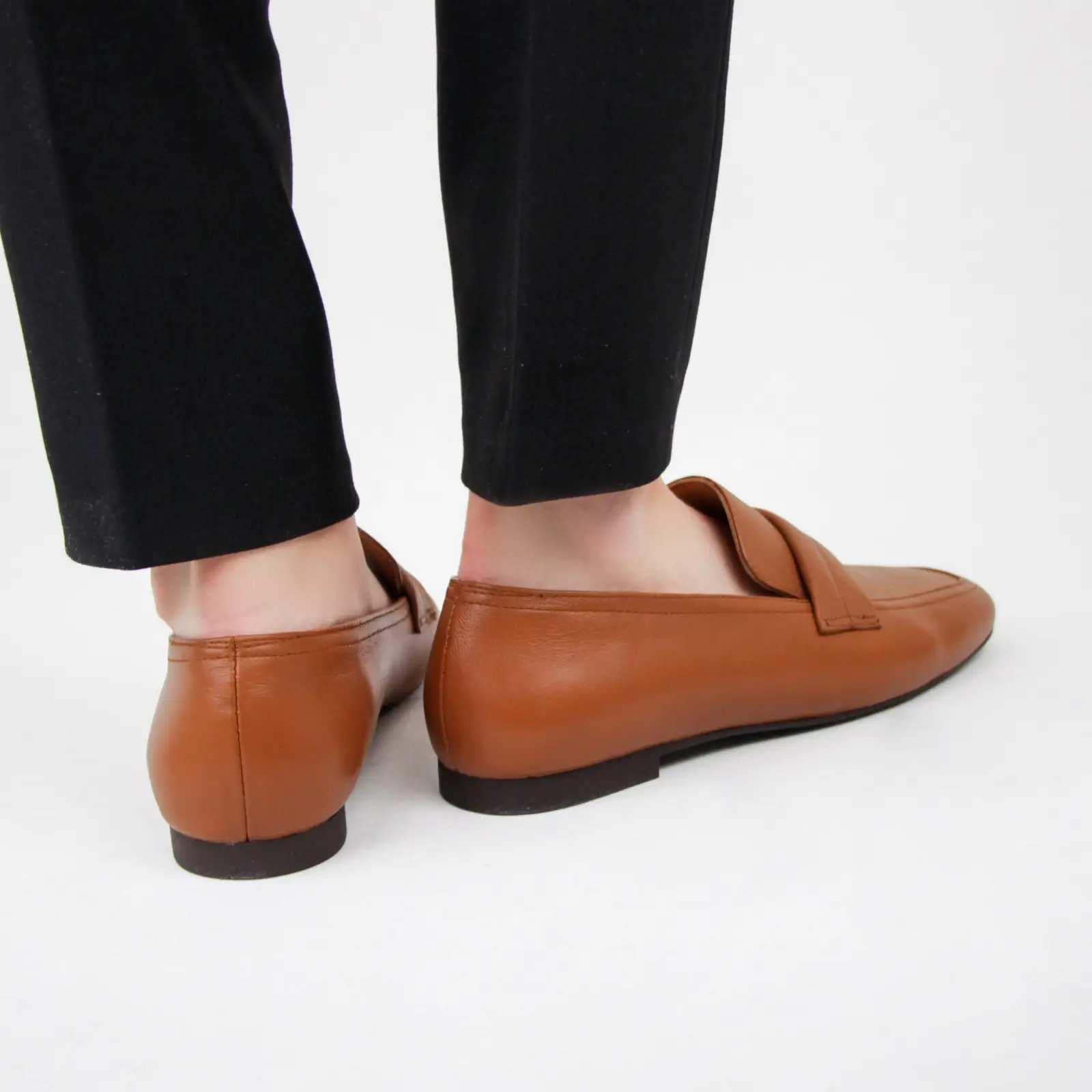 کفش چرم زنانه کد 1