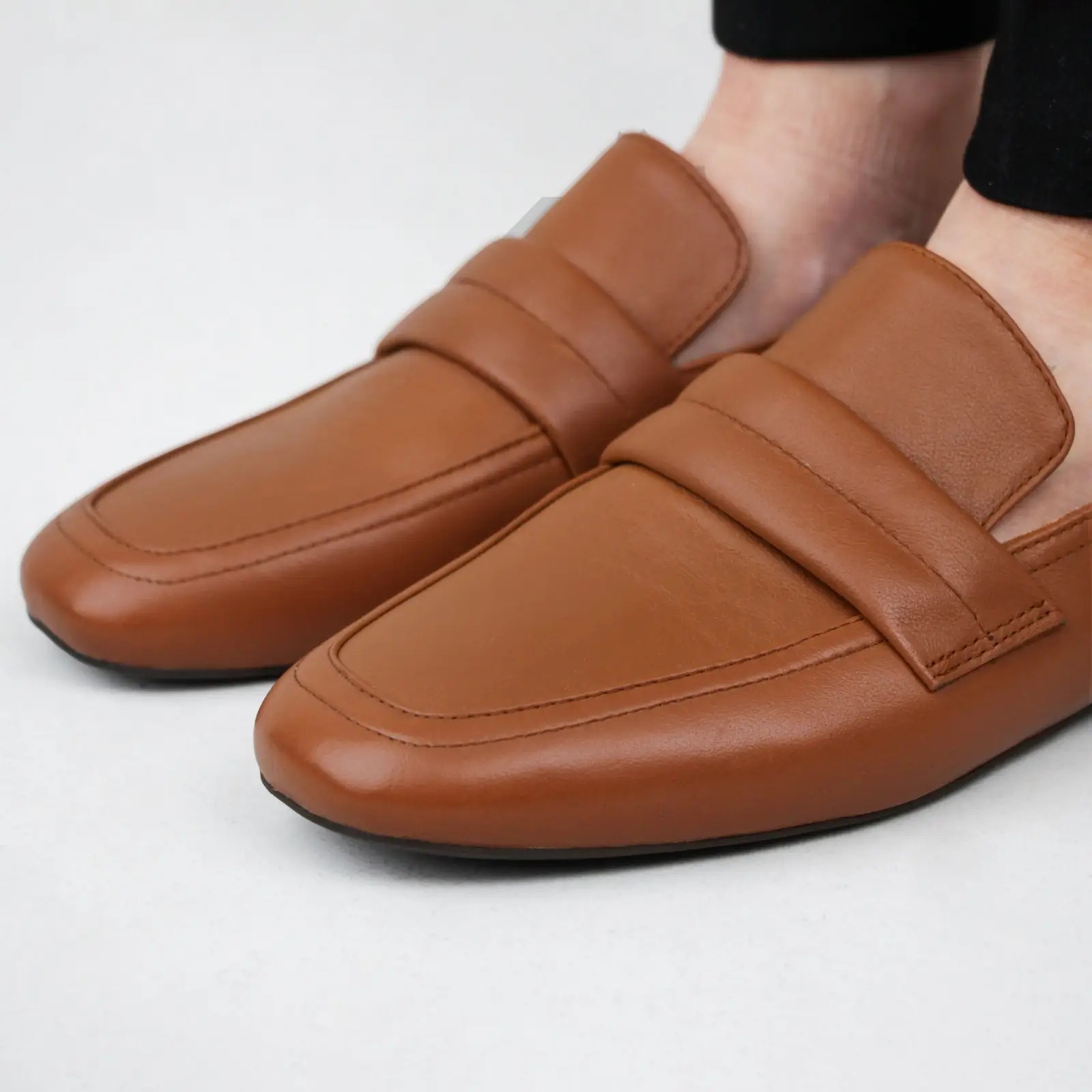 کفش چرم زنانه کد 1