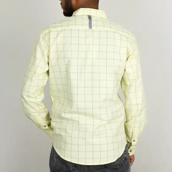 پیراهن مردانه از برند riv/sd در طرح چهار خونه لیمویی