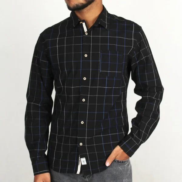 پیراهن مردانه طرح چهار خانه کد 4